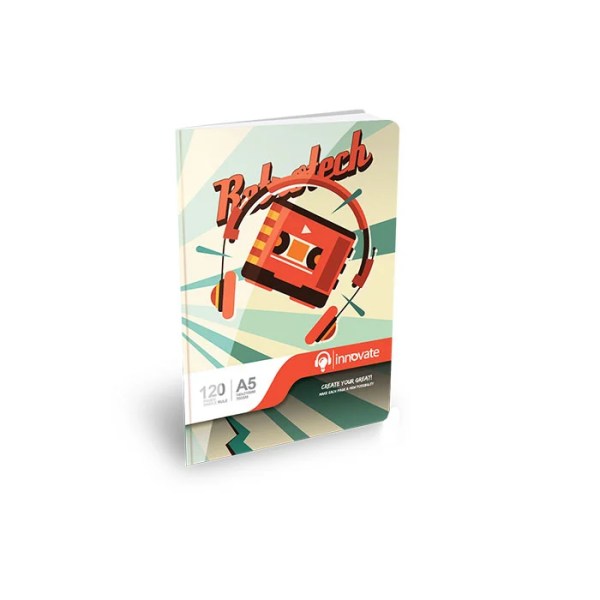 Innovate Book Exe Double Rule 120Pgs-0100