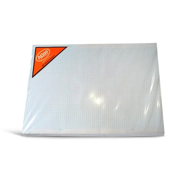 Atlas Paper Foolscap 250 Sheets Square Ruled