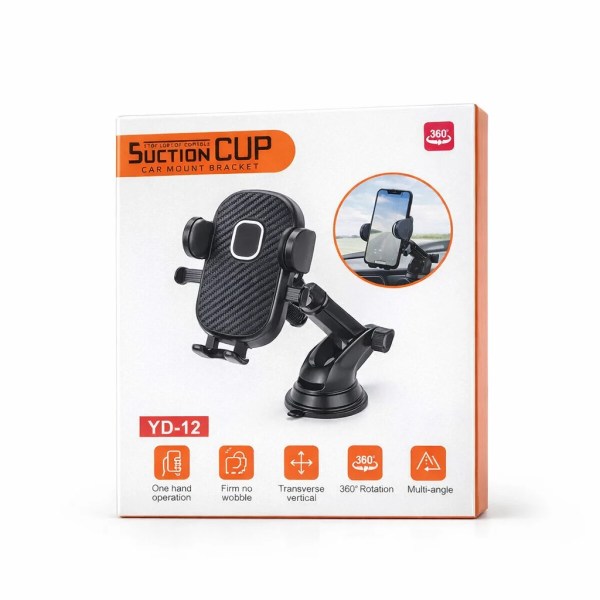Sucktion Cup Car Mount Bracket