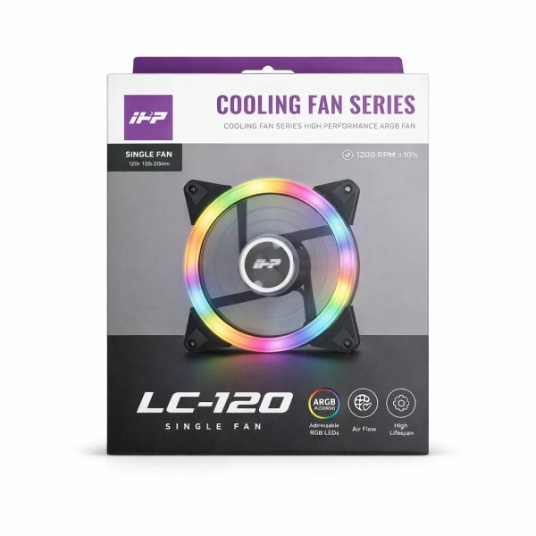 Ihp Single RGB Cooling Fan