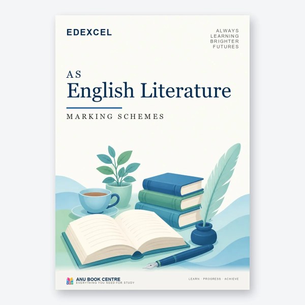Edexcel International Advanced Level AS English Literature Unit 1 Mark Schemes – Printed & Bound - cover